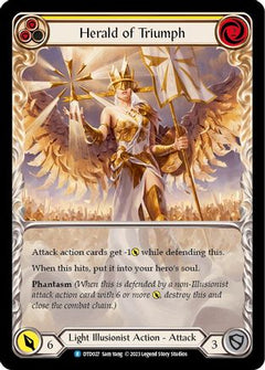 Herald of Triumph (Yellow) (DTD027) [Dusk till Dawn] - Deck Out Gaming