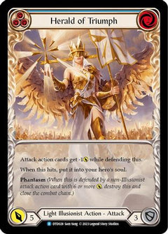 Herald of Triumph (Blue) (DTD028) [Dusk till Dawn] - Deck Out Gaming