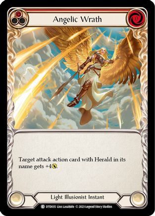 Angelic Wrath (Red) (DTD035) [Dusk till Dawn] - Deck Out Gaming