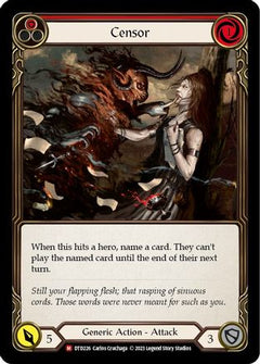 Censor (DTD226) [Dusk till Dawn] Rainbow Foil - Deck Out Gaming