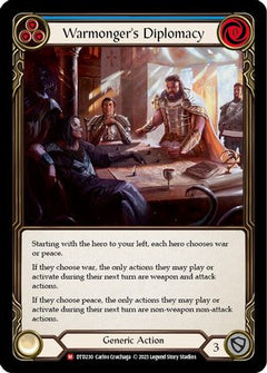 Warmonger's Diplomacy (DTD230) [Dusk till Dawn] - Deck Out Gaming