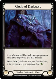 Cloak of Darkness (DTD166) [Dusk till Dawn] Cold Foil - Deck Out Gaming