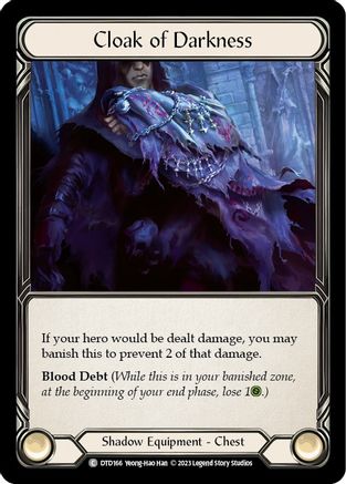Cloak of Darkness (DTD166) [Dusk till Dawn] - Deck Out Gaming