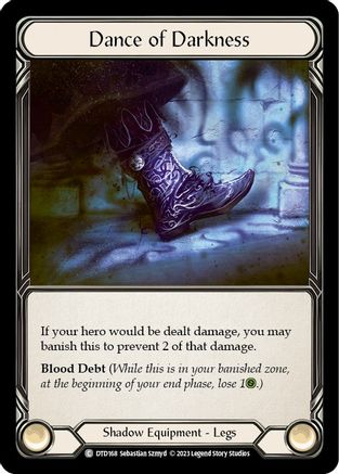 Dance of Darkness (DTD168) [Dusk till Dawn] Cold Foil - Deck Out Gaming