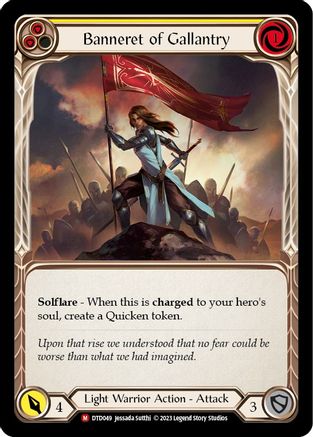 Banneret of Gallantry (DTD049) [Dusk till Dawn] - Deck Out Gaming