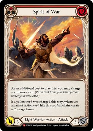 Spirit of War (DTD052) [Dusk till Dawn] - Deck Out Gaming