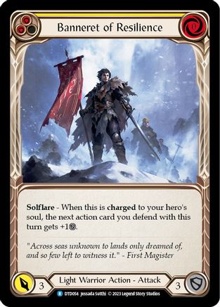Banneret of Resilience (DTD054) [Dusk till Dawn] - Deck Out Gaming