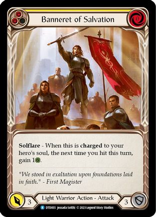 Banneret of Salvation (DTD055) [Dusk till Dawn] - Deck Out Gaming