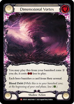 Dimenxxional Vortex (DTD171) [Dusk till Dawn] Rainbow Foil - Deck Out Gaming