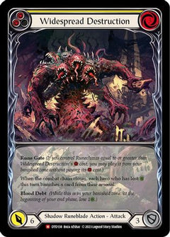 Widespread Destruction (Extended Art) (DTD138) [Dusk till Dawn] Rainbow Foil - Deck Out Gaming