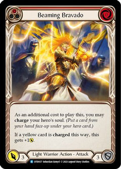 Beaming Bravado (Red) (DTD057) [Dusk till Dawn] - Deck Out Gaming