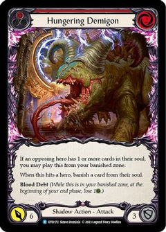 Hungering Demigon (Red) (DTD172) [Dusk till Dawn] - Deck Out Gaming