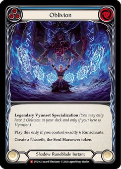 Oblivion (DTD142) [Dusk till Dawn] Rainbow Foil - Deck Out Gaming
