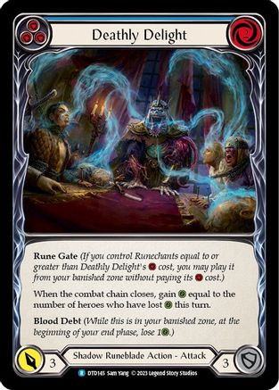 Deathly Delight (Blue) (DTD145) [Dusk till Dawn] - Deck Out Gaming