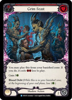 Grim Feast (Red) (DTD175) [Dusk till Dawn] - Deck Out Gaming