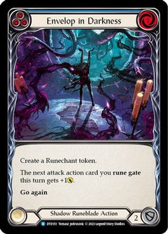 Envelop in Darkness (Blue) (DTD151) [Dusk till Dawn] Rainbow Foil - Deck Out Gaming