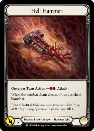 Hell Hammer (DTD105) [Dusk till Dawn] - Deck Out Gaming