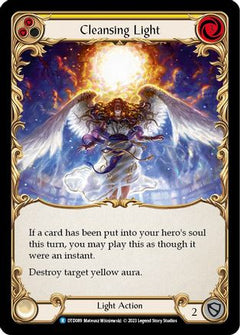 Cleansing Light (Yellow) (DTD089) [Dusk till Dawn] Rainbow Foil - Deck Out Gaming