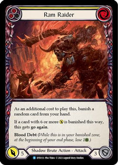 Ram Raider (Yellow) (DTD113) [Dusk till Dawn] Rainbow Foil - Deck Out Gaming