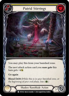 Putrid Stirrings (Yellow) (DTD162) [Dusk till Dawn] Rainbow Foil - Deck Out Gaming