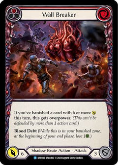 Wall Breaker (Red) (DTD115) [Dusk till Dawn] Rainbow Foil - Deck Out Gaming