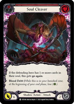 Soul Cleaver (Red) (DTD184) [Dusk till Dawn] - Deck Out Gaming