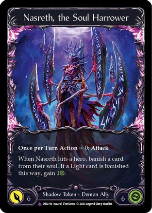 Nasreth, the Soul Harrower (Marvel) (DTD193-CF) [Dusk till Dawn] Cold Foil - Deck Out Gaming