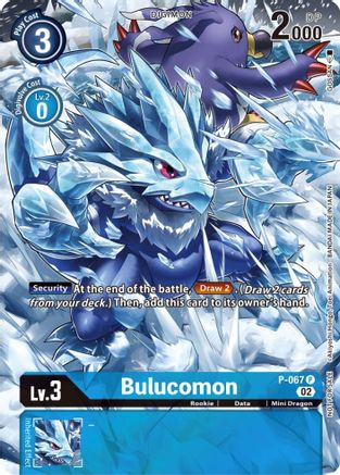 Bulucomon - P-067 (Official Tournament Pack Vol.10) (P-067) [Digimon Promotion Cards] Foil - Deck Out Gaming