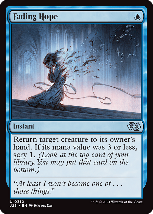 Fading Hope (310) [Foundations Jumpstart] - Deck Out Gaming