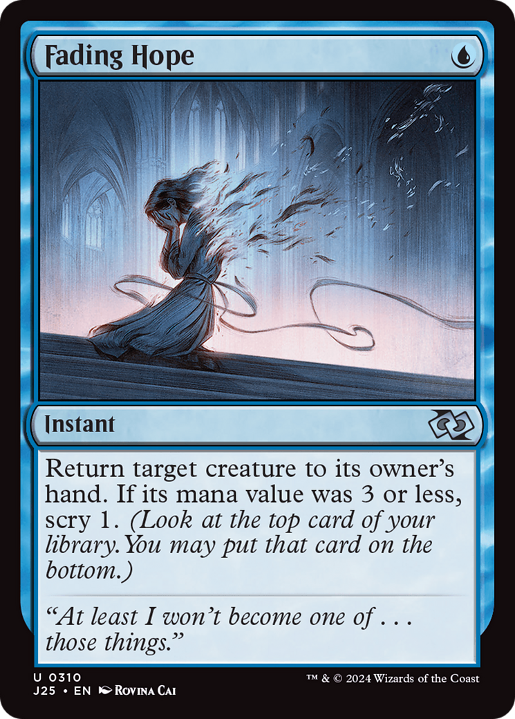 Fading Hope (310) [Foundations Jumpstart] - Deck Out Gaming