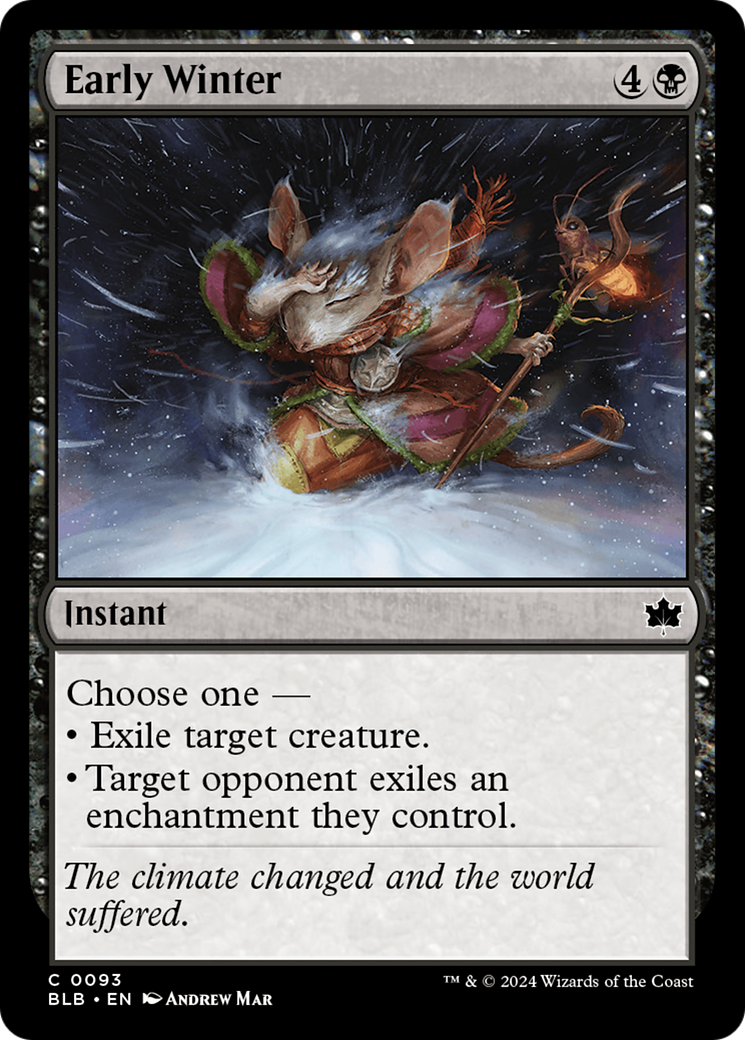 Early Winter (93) [Bloomburrow] - Deck Out Gaming