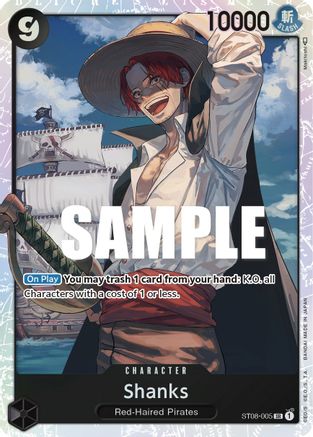 Shanks (ST08-005) [Starter Deck 8: Monkey.D.Luffy] Foil - Deck Out Gaming