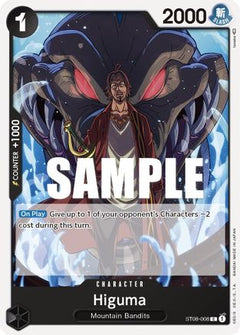 Higuma (ST08-008) [Starter Deck 8: Monkey.D.Luffy] - Deck Out Gaming