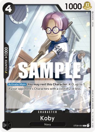 Koby (ST08-004) [Starter Deck 8: Monkey.D.Luffy] - Deck Out Gaming