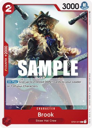 Brook (Tournament Pack Vol. 4) (ST01-011) [One Piece Promotion Cards] - Deck Out Gaming