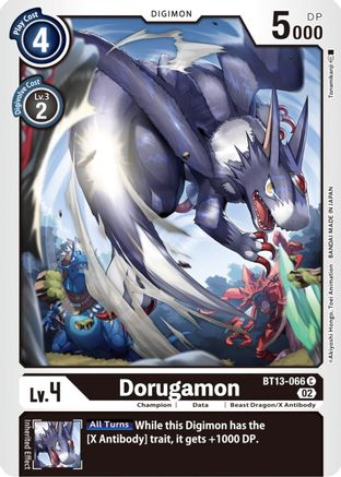 Dorugamon (BT13-066) [Versus Royal Knights] - Deck Out Gaming