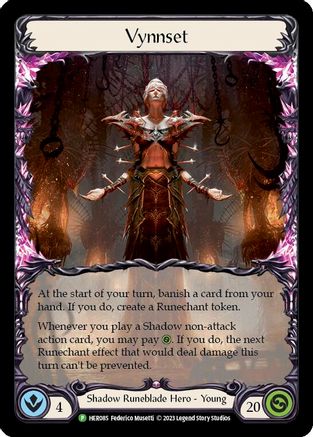 Vynnset - HER085 (HER085) [Flesh and Blood: Promo Cards] Cold Foil - Deck Out Gaming