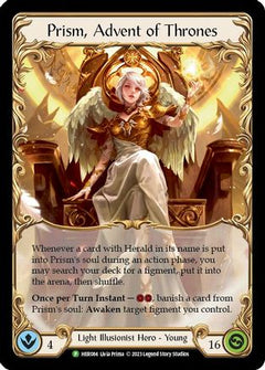 Prism, Advent of Thrones - HER084 (HER084) [Flesh and Blood: Promo Cards] Cold Foil - Deck Out Gaming