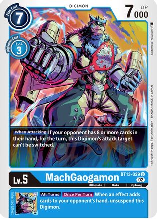 MachGaogamon (BT13-029) [Versus Royal Knights] - Deck Out Gaming