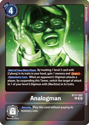 Analogman (Event Pack 5) (BT11-092) [Dimensional Phase] Foil