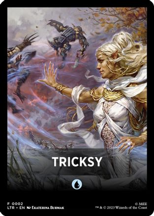 Tricksy Theme Card (2) [Universes Beyond: The Lord of the Rings: Tales of Middle-earth] - Deck Out Gaming