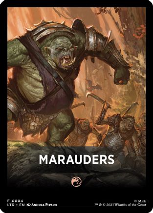 Marauders Theme Card (4) [The Lord of the Rings: Tales of Middle-earth] - Deck Out Gaming