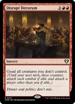 Disrupt Decorum (215) [Commander Masters] - Deck Out Gaming