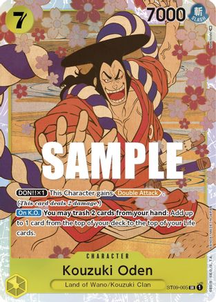 Kouzuki Oden (ST09-005) [Starter Deck 9: Yamato] Foil - Deck Out Gaming