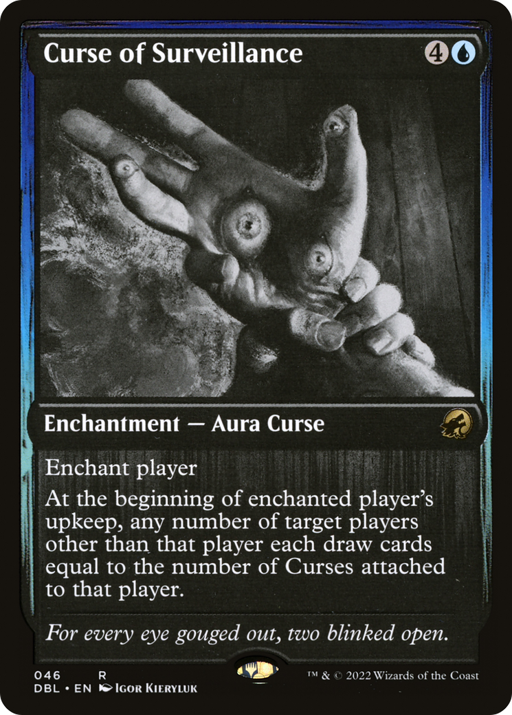 Curse of Surveillance (46) [Innistrad: Double Feature] foil - Deck Out Gaming