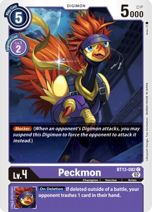 Peckmon (BT13-082) [Versus Royal Knights] - Deck Out Gaming