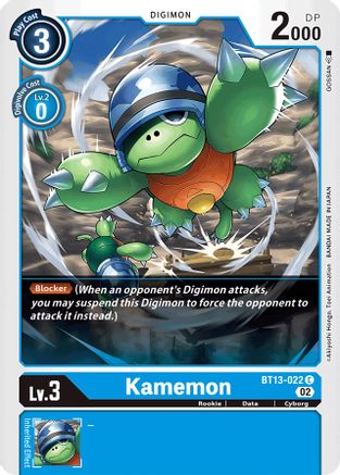 Kamemon (BT13-022) [Versus Royal Knights] - Deck Out Gaming