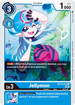 Jellymon (BT13-023) [Versus Royal Knights] - Deck Out Gaming