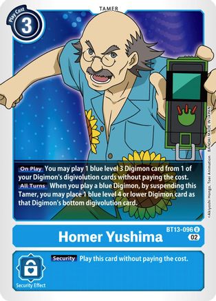 Homer Yushima (BT13-096) [Versus Royal Knights] - Deck Out Gaming