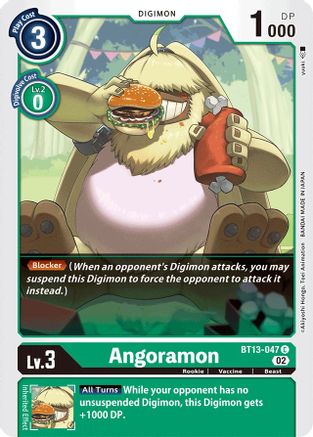 Angoramon (BT13-047) [Versus Royal Knights] - Deck Out Gaming